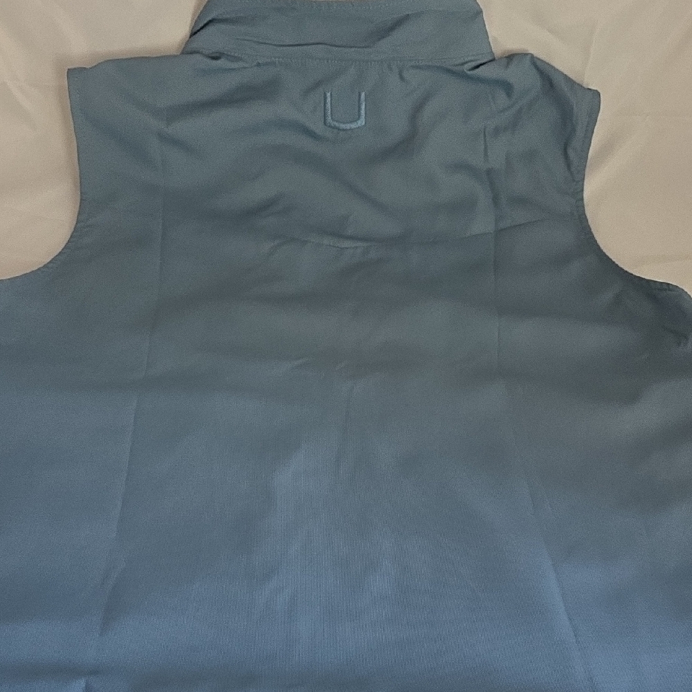 SCOTTeVEST Featherweight vest - 16 Hidden Pockets - size L - Cadet Blue - Picture 8 of 11